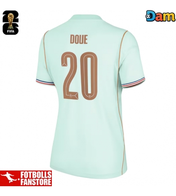 Frankrike Desire Doue #20 Bortatröja Dam VM 2026 Kortärmad
